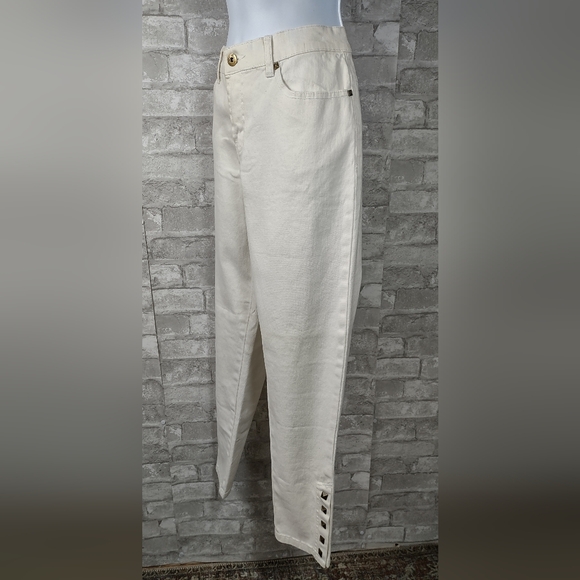 Diane Gilman Ankle Snap Jeans - Picture 2 of 7